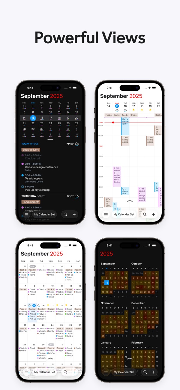 Fantastical Calendar iPhone screenshot 3