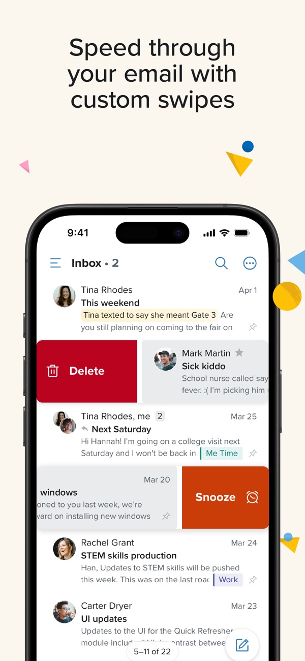 Fastmail iPhone screenshot 6