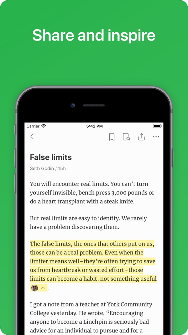 Feedly iPhone screenshot 5