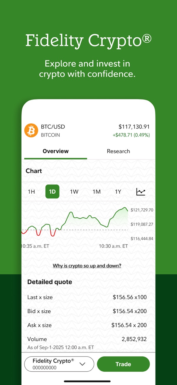 Fidelity Investments iPhone screenshot 6