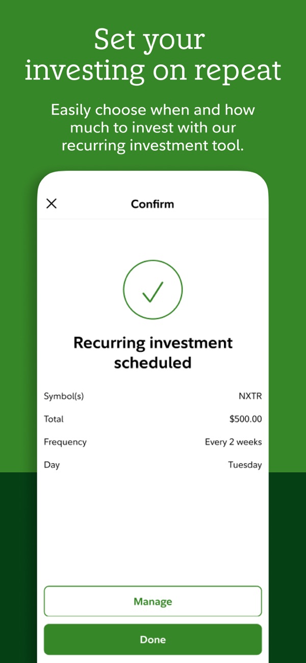 Fidelity Investments iPhone screenshot 3