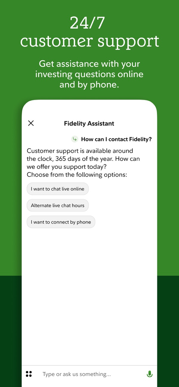 Fidelity Investments iPhone screenshot 7