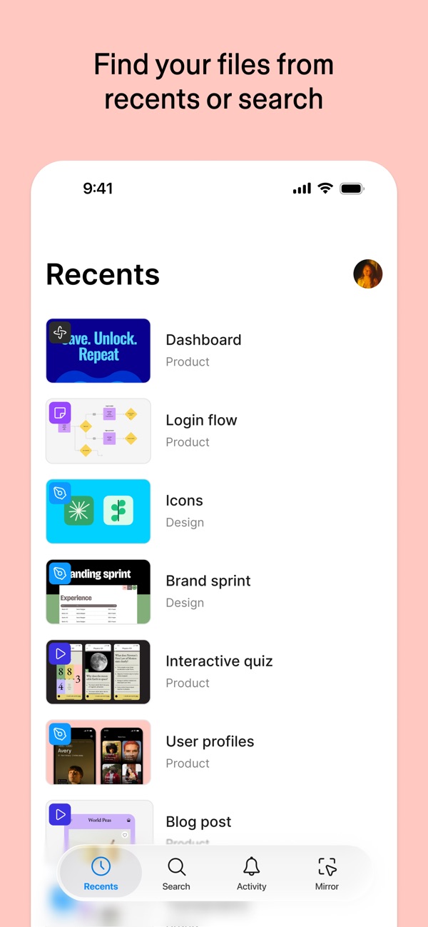 Figma iPhone screenshot 3
