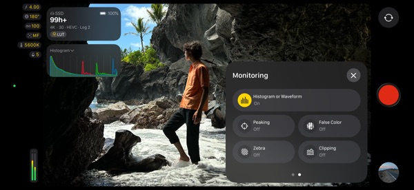 Final Cut Camera iPhone screenshot 2
