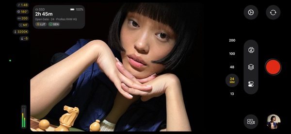 Final Cut Camera iPhone screenshot 1