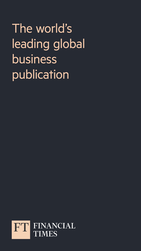 Financial Times iPhone screenshot 1