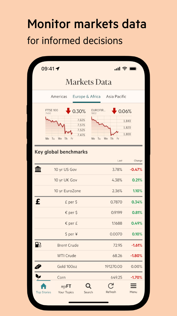 Financial Times iPhone screenshot 4