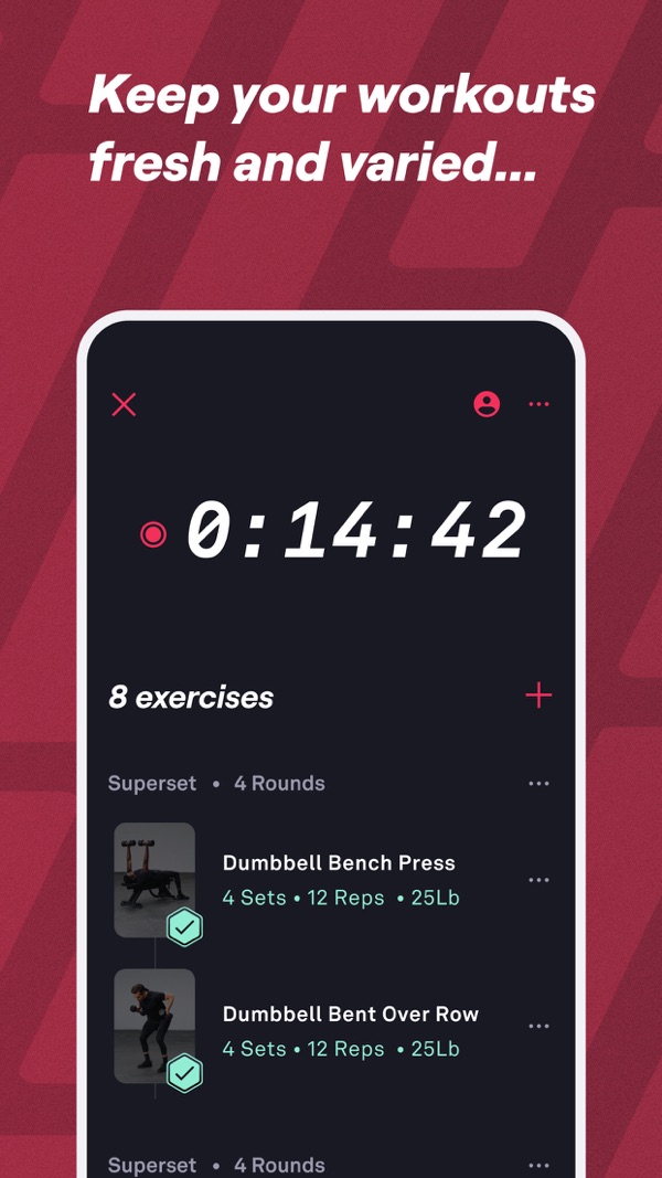 Fitbod iPhone screenshot 6
