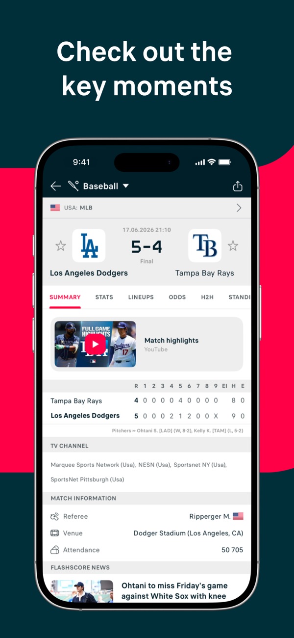 Flashscore iPhone screenshot 7