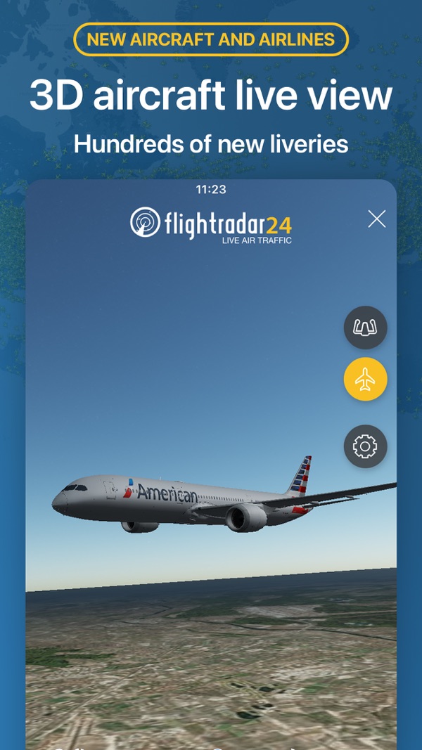 Flightradar24 iPhone screenshot 7