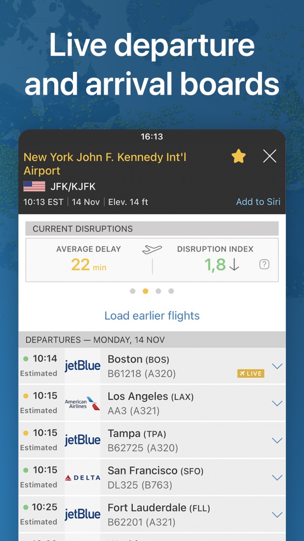 Flightradar24 iPhone screenshot 9