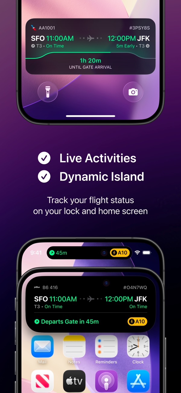 Flighty iPhone screenshot 3