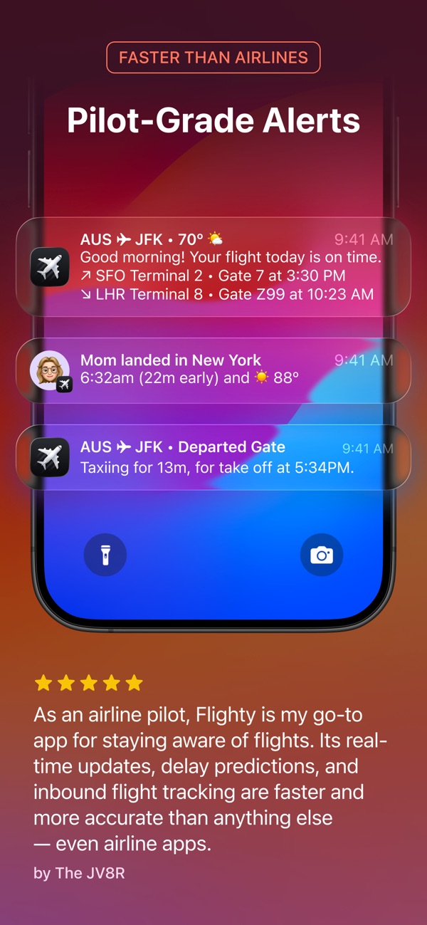 Flighty iPhone screenshot 7