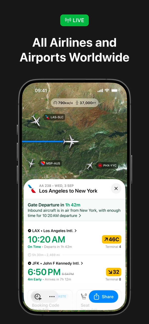 Flighty iPhone screenshot 8