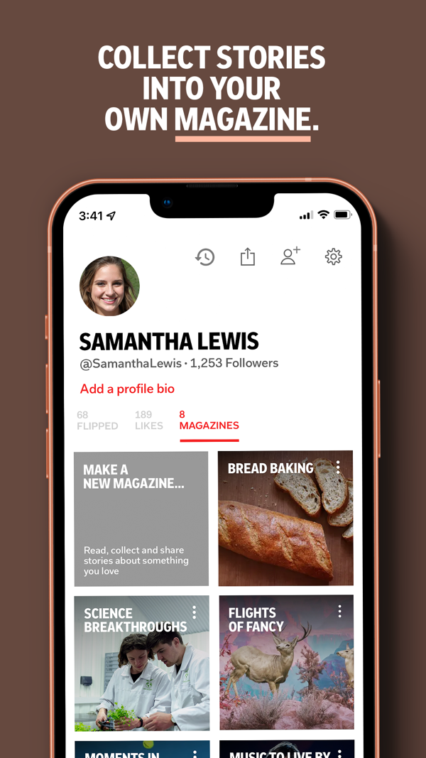 Flipboard iPhone screenshot 4