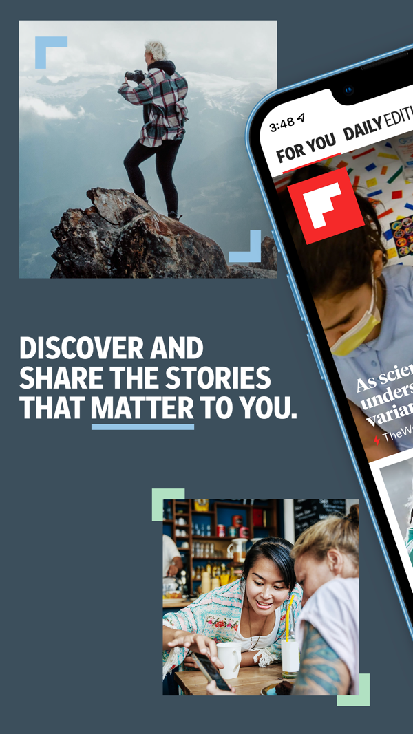 Flipboard iPhone screenshot 1