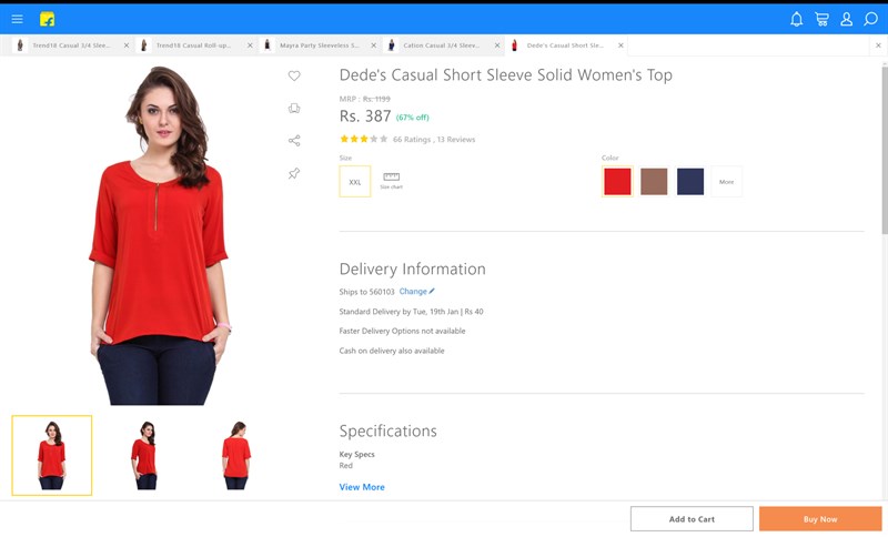 Flipkart Minutes Windows screenshot 6