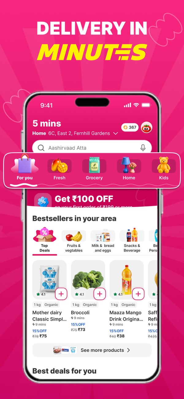 Flipkart Minutes iPhone screenshot 3