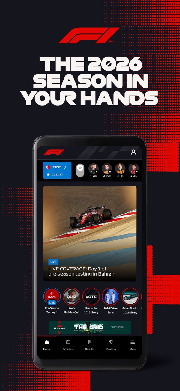 Formula 1® iPhone screenshot 1