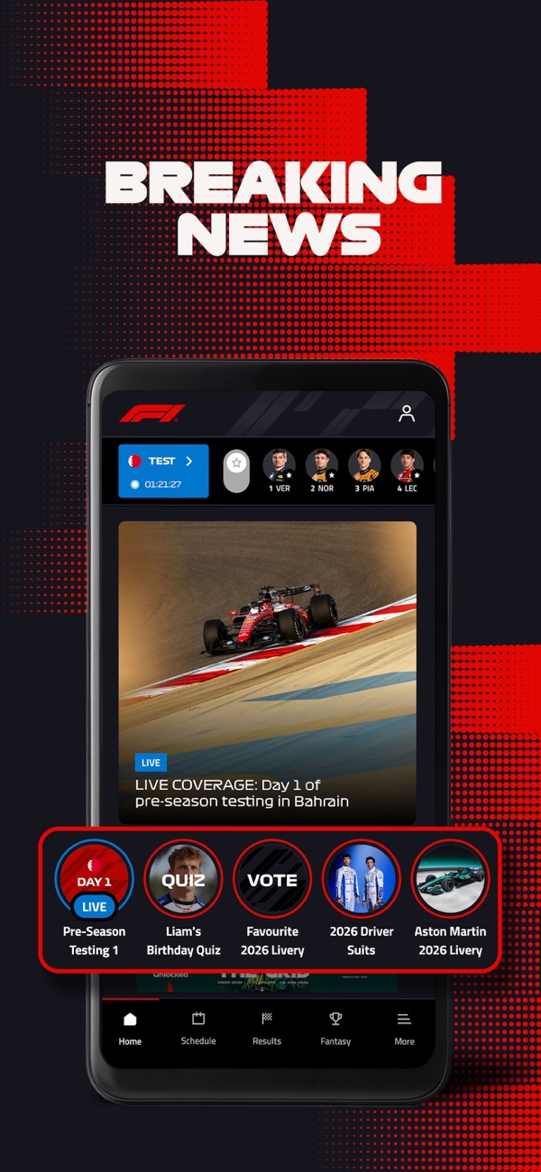 Formula 1® iPhone screenshot 7