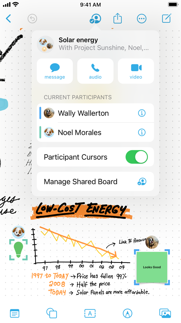 Freeform iPhone screenshot 2