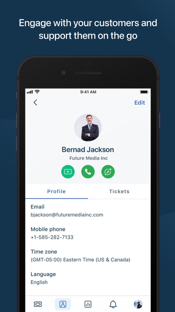 Freshdesk iPhone screenshot 4