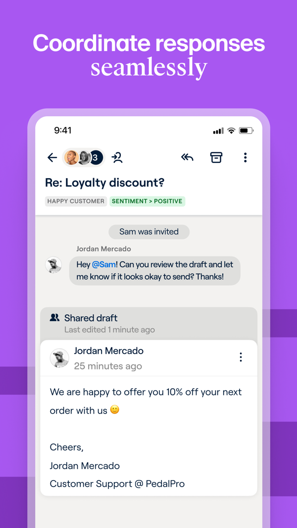 FrontApp iPhone screenshot 3