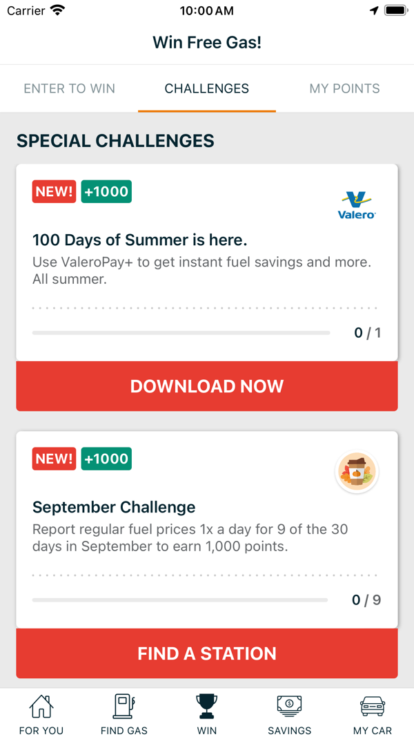 GasBuddy iPhone screenshot 5