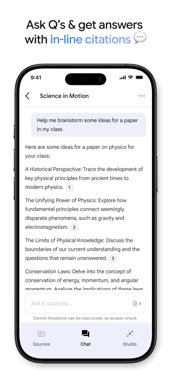 Gemini Notebook iPhone screenshot 5
