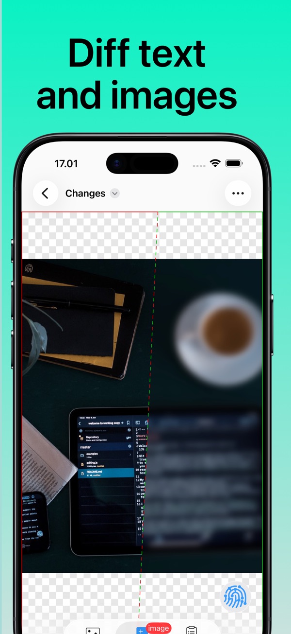 Git client iPhone screenshot 5