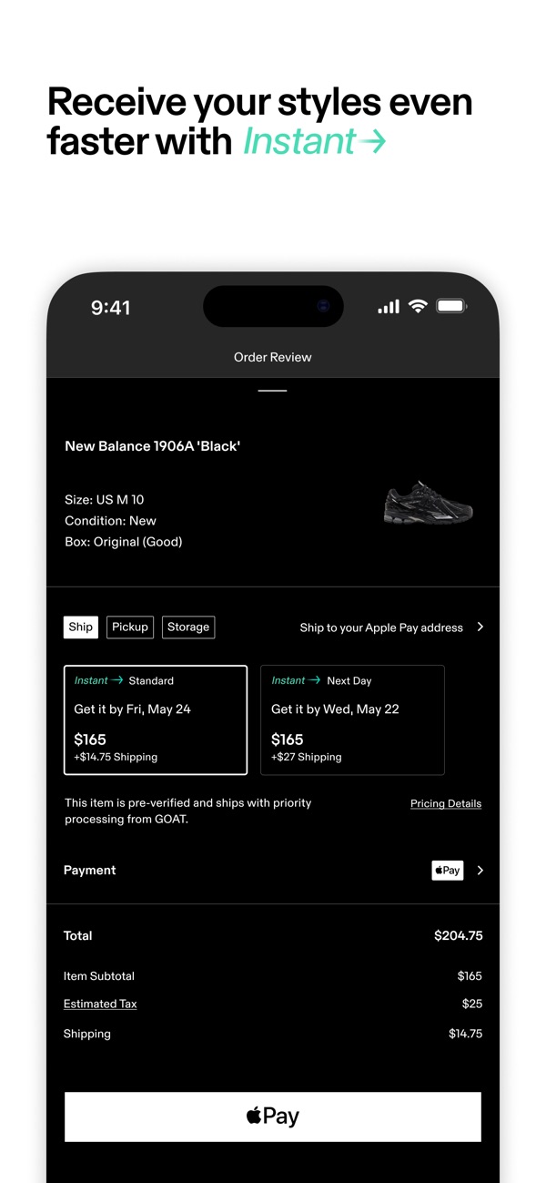 GOAT iPhone screenshot 7