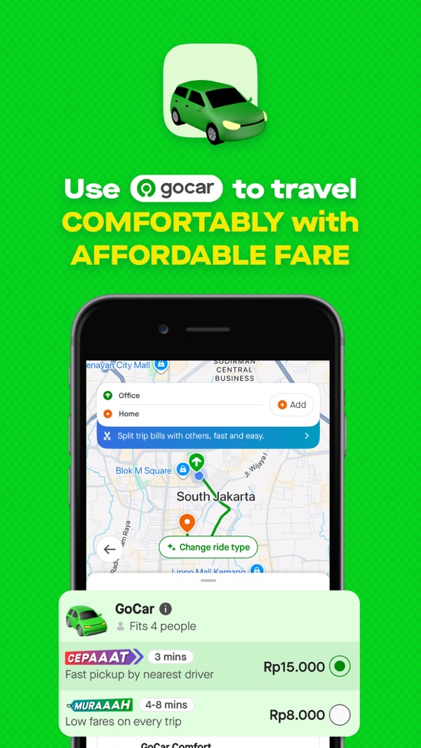 Gojek iPhone screenshot 4