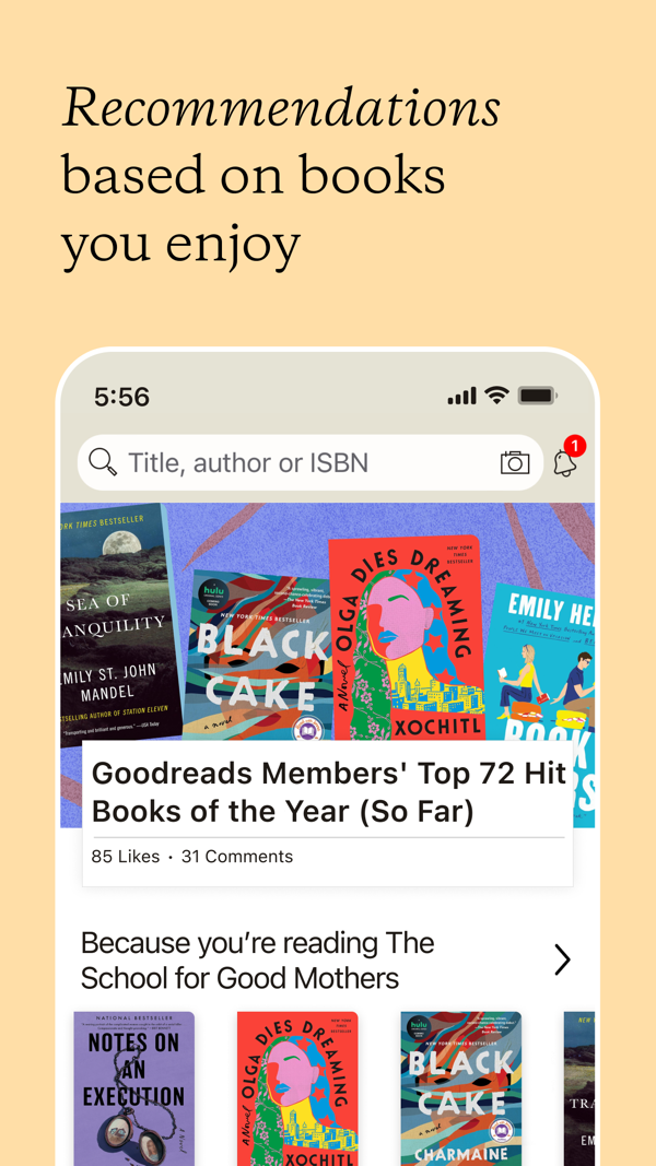 Goodreads iPhone screenshot 3