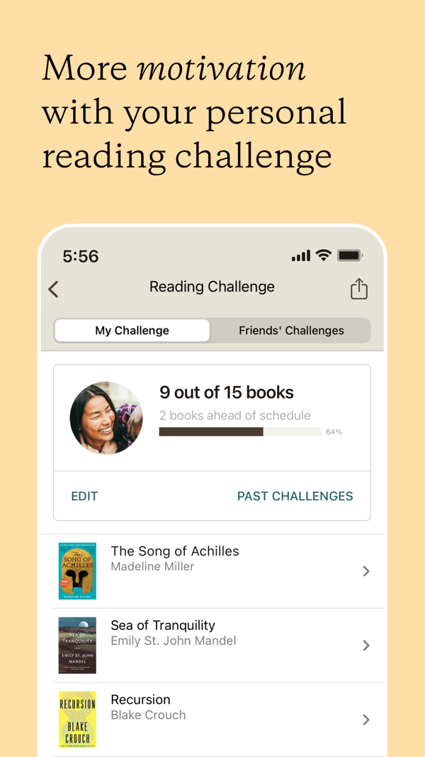 Goodreads iPhone screenshot 6