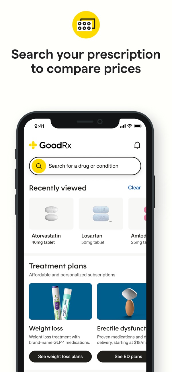 GoodRx iPhone screenshot 3