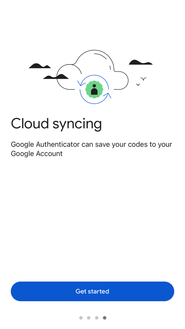 Google Authenticator iPhone screenshot 4