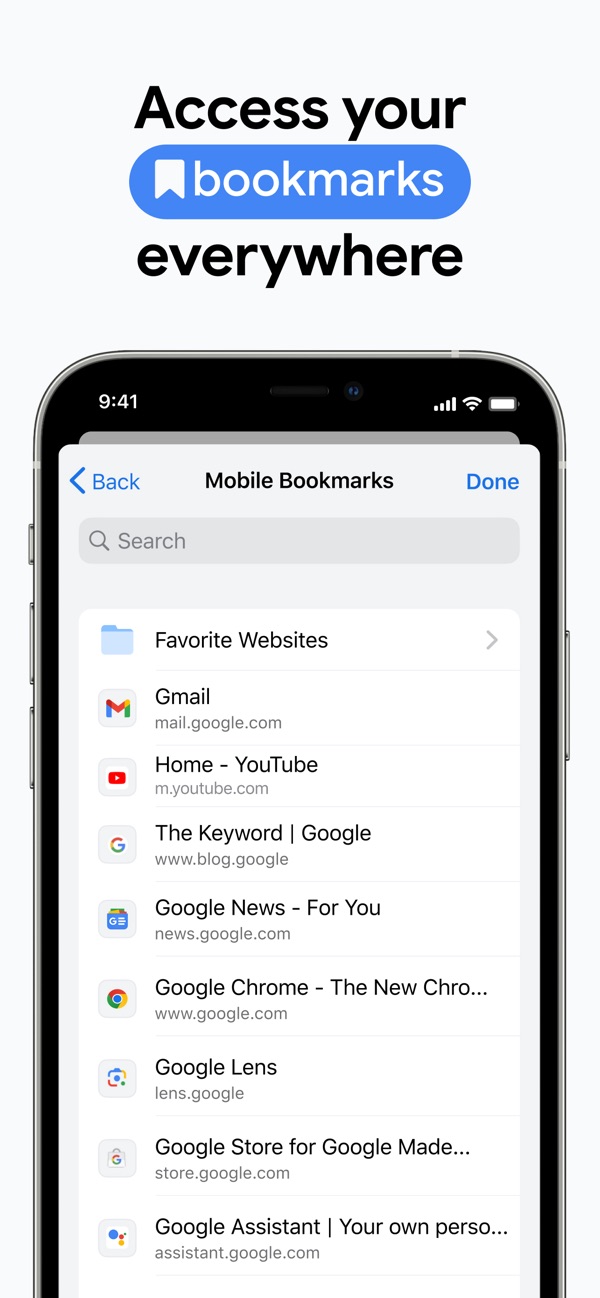 Google Chrome iPhone screenshot 10