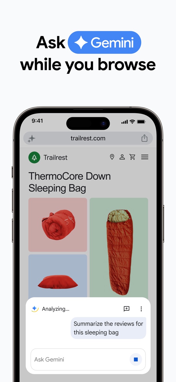Google Chrome iPhone screenshot 2