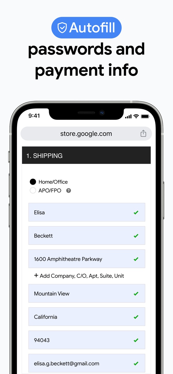 Google Chrome iPhone screenshot 5