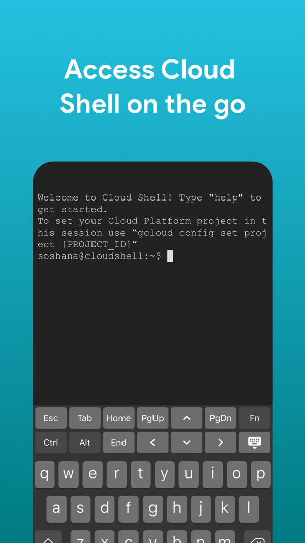 Google Cloud iPhone screenshot 5