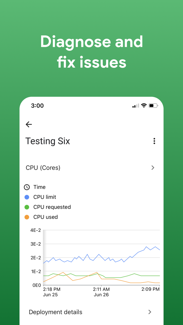 Google Cloud iPhone screenshot 4