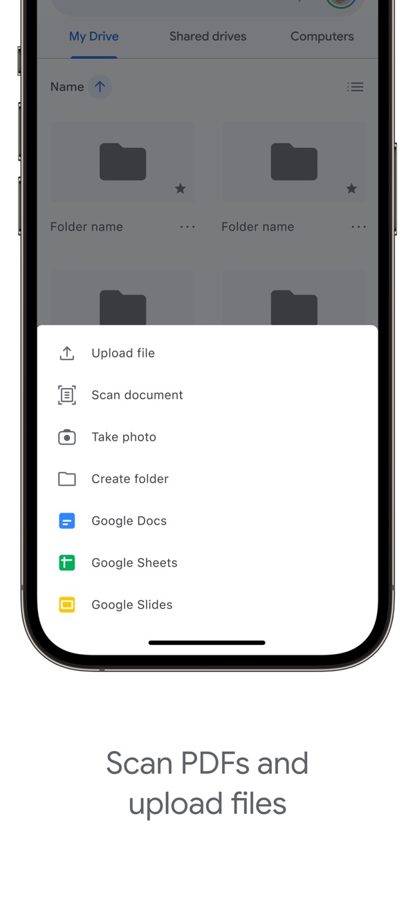 Google Drive iPhone screenshot 2