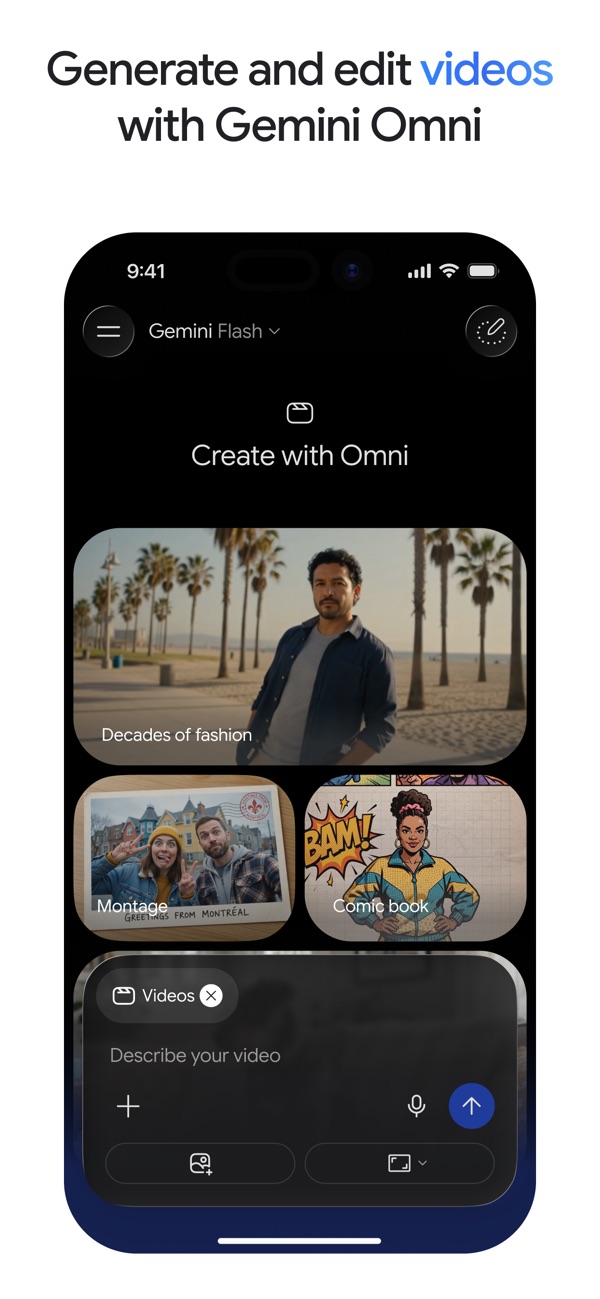 Google Gemini iPhone screenshot 1
