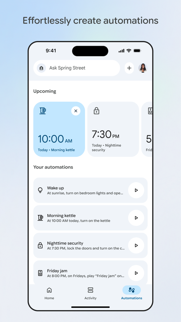 Google Home iPhone screenshot 3