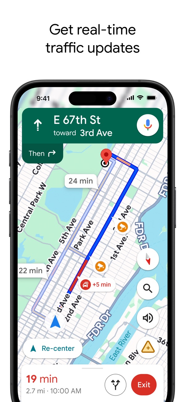 Google Maps iPhone screenshot 3