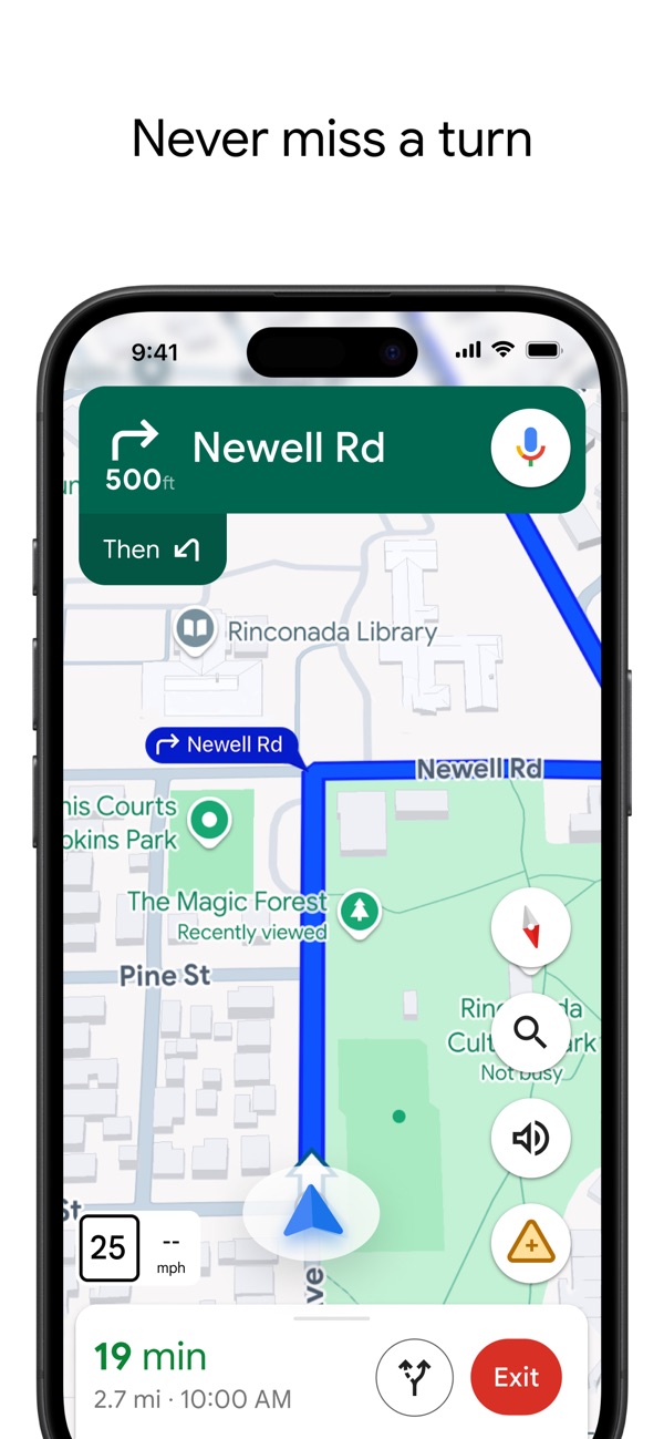 Google Maps iPhone screenshot 1