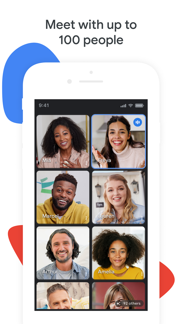 Google Meet iPhone screenshot 5
