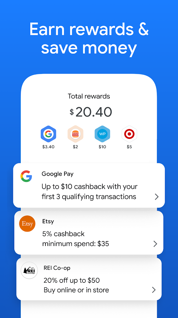 Google Pay Android phone screenshot 2