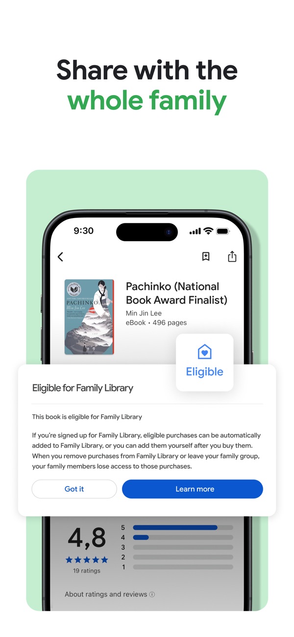 Google Play Books & Audiobooks iPhone screenshot 3