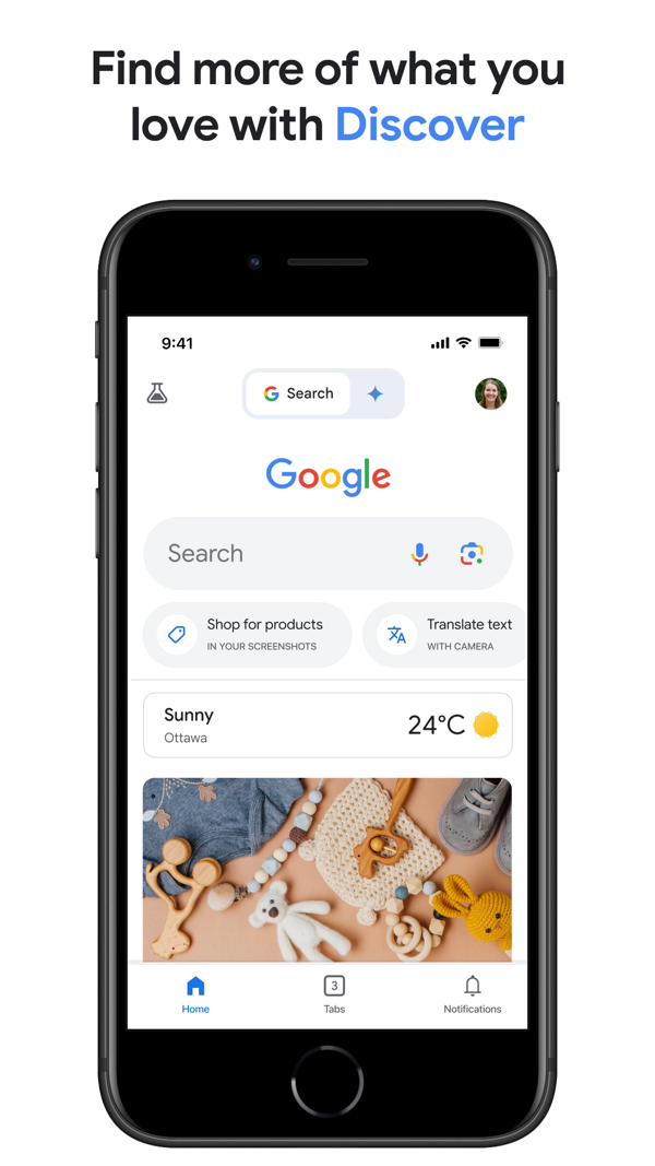 Google iPhone screenshot 1